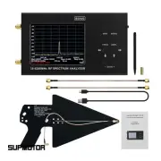 Portable SA6 Spectrum Analyzer Signal Generator + HT6 Log Periodic Antenna