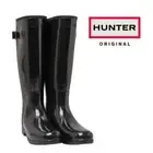 HUNTER Women's Original Refined Wellington Boots (Black)