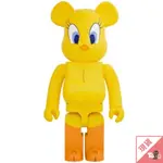 BE@RBRICK 庫柏力克熊 BEARBRICK TWEETY 翠蒂 1000％