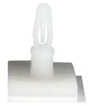 PCB SUPPORT, TAPED BASE, 9.5MM, PK50, 4.4MM, HEIGHT 9.5MM, PCB SUPP FOR DURATOOL