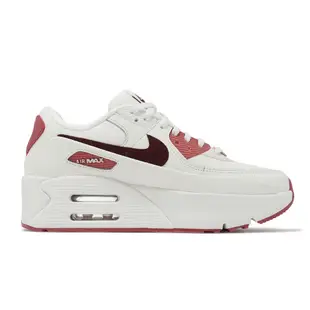 Nike 休閒鞋 Air Max 90 LV8 SE 女鞋 厚底 氣墊 情人鞋 粉紅【ACS】 FZ5164-133