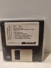 Microsoft Scenes Undersea Collection 3.5 Inch Floppy Disks Vintage. Brand new