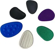 Ｓｉｍｈｏａ 6Pcs Fidget Sensory Stone Toys Stress Toy Soft Texture Worry Stone Easter Basket Stuffers Birthday Age 3-6