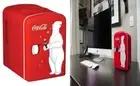 Koolatron KWC-4 red Portable Mini Cooler 6 Can Capacity,