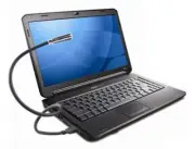FLEXIBLE USB LIGHT for Reading Laptop PC Desk travel adjustable snake book lamp