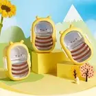 Bee shape Food Container Cute Lunch Container Portable Divides Lunch Box Kids