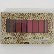 Loreal La Palette Lip Cream, Matte & Highlighter 04 Red