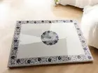 24"x48" White Marble Lapis Lazuli Conference Office Meeting Table Hallway Bar