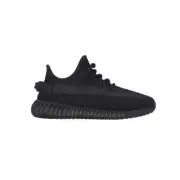 adidas Yeezy Boost 350 V2 Slip On Youth Boys Black Sneakers Casual Shoes FZ604