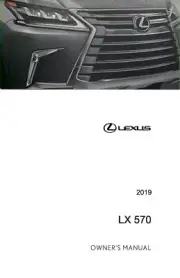 2019 Lexus LX 570 Owners Manual User Guide