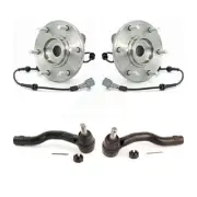 Wheel Bearing And Tie Rod End Front Kit For Nissan TITAN Armada INFINITI QX56