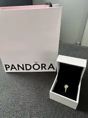 Pandora Celestial Sparkling Sun Ring S925 Ale Size 52