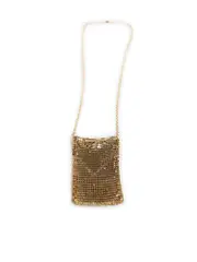 Gold Chainmail Pocket Necklace