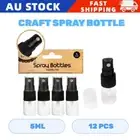 12X Spray Bottle Mini Clear Empty Fine Mist Atomizer Perfume Portable Travel 5ML