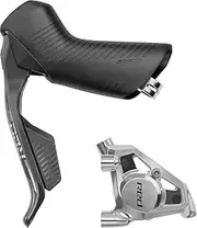SRAM RED eTap AXS HRD Shift/Brake Lever and Hydraulic Disc Caliper - Left/Front, Flat Mount 20mm Offset, 950mm Hose,