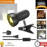 360° Rotation Clip-On Lamp for Desk/Table/Bunk Bed - Portable Book Reading Light