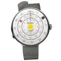 在飛比找PChome24h購物優惠-klokers【庫克錶】KLOK-01-D1 黃色錶頭+米蘭