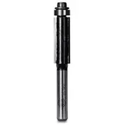CARBITOOL Router Bit TCT Flush Trim w.Bearing 3/8inch -Diameter 1/4inch -Shank T 8012 B