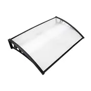 Instahut Window Door Awning 1mx1.5m Transparent Ho