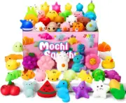 JOYIN Mochi Squishy Toys Set, Random 25 Pack Mini Mochi Party Favors for Kids...