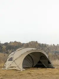 在飛比找樂天市場購物網優惠-半球形帳篷小g同款3-4人過夜野外防曬防雨加厚露營輕量化