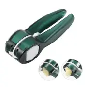 Garlic Press Crusher Mincer Slicer 2 in 1 Kitchen Tool Stainless Steel ABS/PP