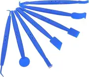 PRETYZOOM 7pcs Vehicle Wrap Edge Trim Tool Kit for Vinyl Window Tinting User Friendly Design for Personal and Professional Use Essential for Car Body Wrapping Blue
