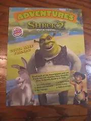 Burger King - Shrek 2 - Adventures Leaflet Magazine - Vol. 15 Issue 5 - 2004