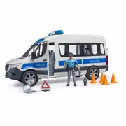 Bruder - MB Sprinter Police Emergency Vehicle Toy with Light