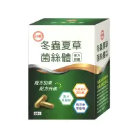 在飛比找環球Online優惠-【台糖】冬蟲夏草菌絲體複方膠囊(60粒/盒) 1入-1入