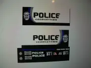 Georgetown Kentucky Police Vehicle Decals Custom 1:43