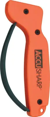AccuSharp Orange/Black Tungsten Carbide Knife and Tool Sharpener AS14