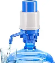 Manual Water Pump for 5 Gallon Bottle – Universal Fit for Crown Top and Screw Top Jugs - Adjustable Tubs, Protective Spout Cap, Cleaning Brush, BPA-Free Food-Grade Materials – 5 Gallon Water Pump