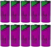 10-PcsTL-5955 Battery 3.6V 2/3AA 1650mAh for Tadiran 3.6 Volt Lithium Battery TL-5955
