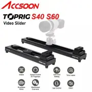 Accsoon TOPRIG S40 S60 Motorized DSLR Camera Video Tracking Slider Rail 120°