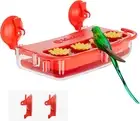 Window Hummingbird Feeder with Strong Suction Cup – Bee & Ant Proof, Easy Clean
