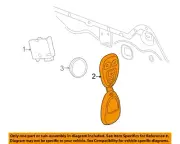 GM OEM Keyless Entry-Key Fob Remote Transmitter 22733524