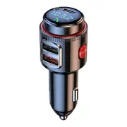 Bluetooth Adapter Car Wireless FM Radio FM Transmitter PD Dual USB Charger MP3