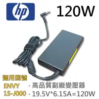 在飛比找松果購物優惠-HP 高品質 120W 藍孔針 變壓器 HP ENVY 15