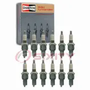 12 pc Champion Double Platinum Spark Plugs for 1977-1985 Ferrari 512 BB 4.9L os (for: Ferrari)