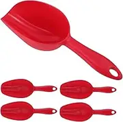 VERDANVERSE 5pcs Ice Scoop: Candy Ice Cube Sugar Scoop for Kitchen Food Jars - Coffee Tea Popcorn Protein Powders Grains Bar Buffet Home Serving Essentials