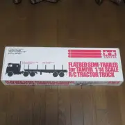 TAMIYA 1/14 No.06 Flat Bed Semi Trailer 56306 Radio Electric RC Big Track Series