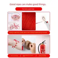 在飛比找ETMall東森購物網優惠-紅繩手鏈編織手繩手工diy編織繩紅繩子紅線繩紅色編繩材料玉線