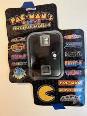NOS Namco Pac-Man Arcade Party COCKTAiL coin door art