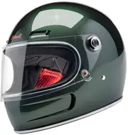 Biltwell Gringo SV, full face helmet , color: Green , size: S