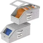 Non-woven Fabric Baseball Cap Storage Box Wardrobe Storage Boxes for Home