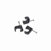 6 Pack Pipe Hanger Half Clamps, Plastic, 12-Pk., .5-In. 33910