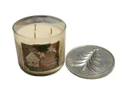 Bath & Body Works 3-wick 14.5 oz Candle buttermilk Maple Cinnamon Pancakes