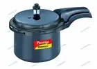 Indian Prestige Deluxe Plus Hard Anodized Outer Lid Pressure Cooker, 3 Litres