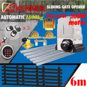 KENNER Electric Sliding Gate Opener 1800KG Automatic Keypad Remote Hardware